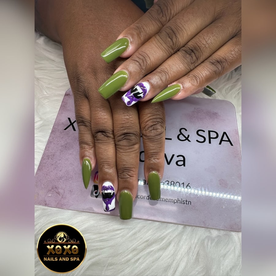 Nail design by Xoxo Nails&Spa